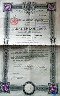 llamadssgi Ktvny- Jradkklcsn 500 korona 1897