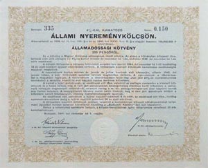 llamadssgi Ktvny llami Nyeremnyklcsn 200 peng 1941