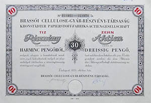 Brassi Cellulose Gyr Rszvnytrsasg rszvny 10x30 peng 1935