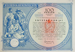 Negyedik Bkeklcsn 100 forint