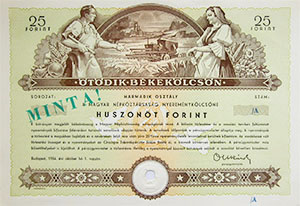 tdik Bkeklcsn 25 forint
