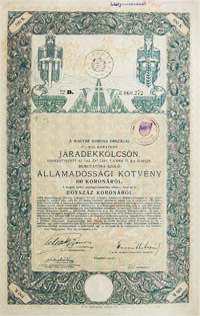 llamadssgi Ktvny- Jradkklcsn 100 korona 1914