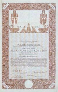 llamadssgi Ktvny- Jradkklcsn 5000 korona 1914