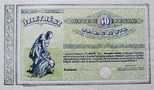 Hangya Termel, rtkest s Fogyasztsi Szvetkezet zletrsz 50 peng 1941