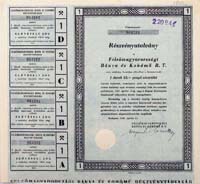 Felsmagyarorszgi Bnya- s Kohm Rszvnytrsasg rszvnyutalvny 25 peng 1946